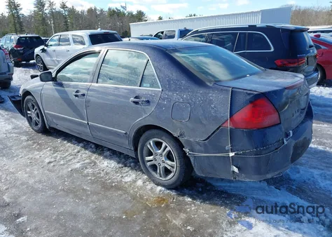 2007 Honda Accord 2.4 Se из США, поврежденный, VIN 1HGCM56347A191170